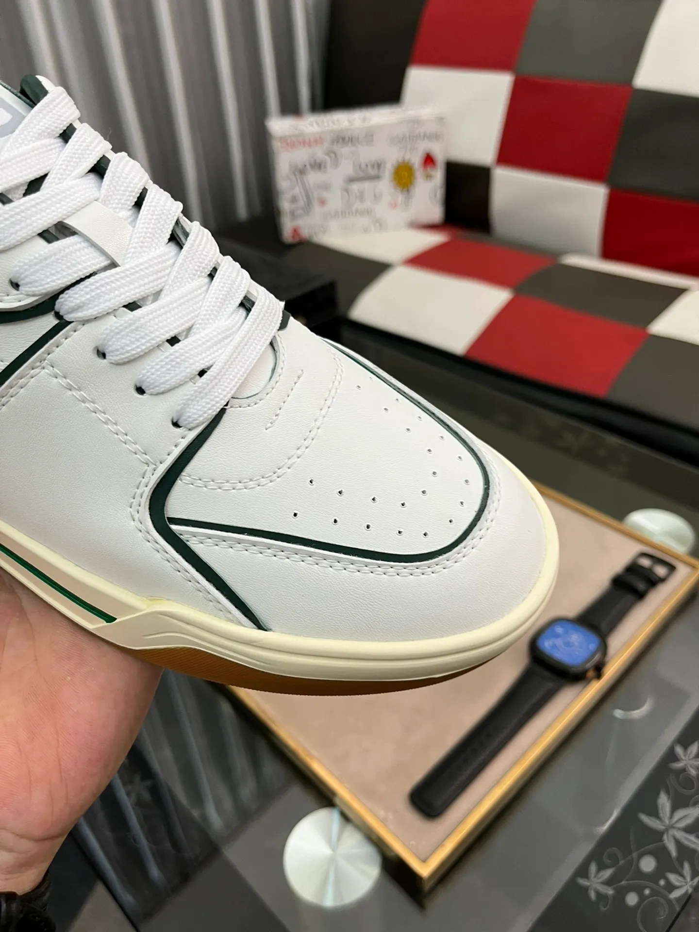 Ex-factory price 480⌚️⌚️[DG] The latest official website high-top casual, men's shoes with original quality imported first-layer cowhide stitching➕Yangli [Proud] In terms of materials and workmanship, it beats all versions on the market💕Highest quality shipments. Real photos, imported fabrics highlight the unique charm of the brand😘The shoelaces are also original custom-made👻Classic lace-up shoes are very comfortable on the feet, and the sizes are 38-462⃣️Color options